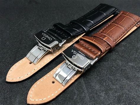 omega leather watch strap 20mm|genuine omega leather watch straps.